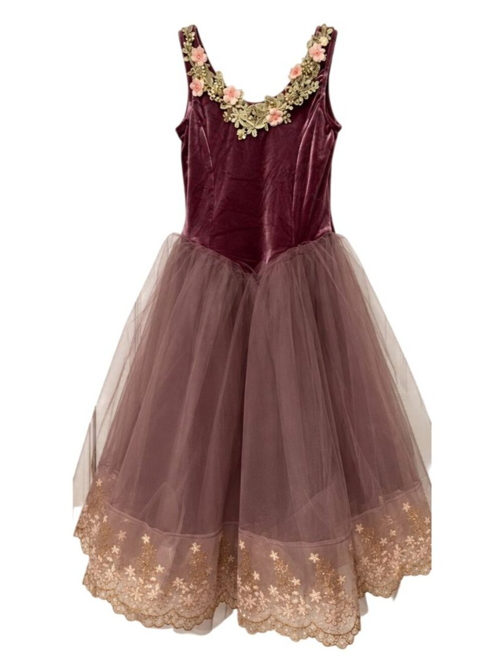 Weissman 11674 Music Box Dancer Purple Princess Seam Ballet Dress Costume SA
